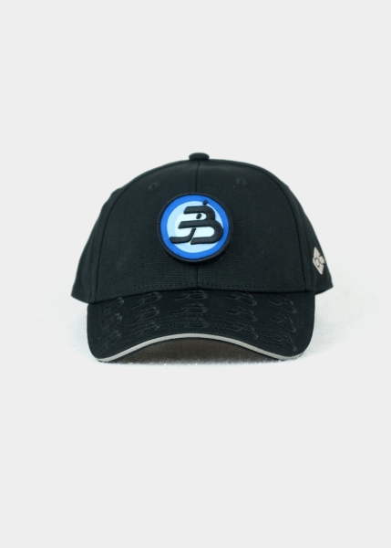 Cap "Eisblog Transformer" - schwarz (Curved)